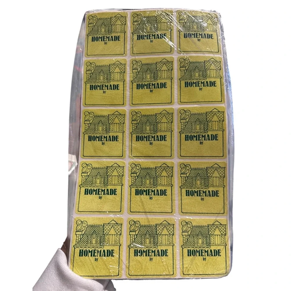 Vintage Stickers Homemade By 60 in PKG